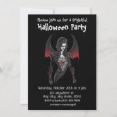 Halloween, 6 vampier, angstaanjagend, eng, kaart (Voorkant)