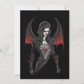 Halloween 6 vampier, b, eng monster, horror, kaart (Voorkant)