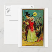 HALLOWEEN-86 BRIEFKAART (Voorkant / Achterkant)