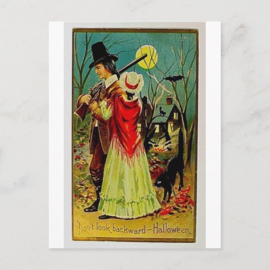HALLOWEEN-86 BRIEFKAART (Voorkant)