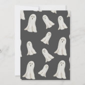 Halloween 90s esthetische feestuitnodiging kaart (Achterkant)