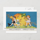Halloween-92 Briefkaart (Voorkant / Achterkant)