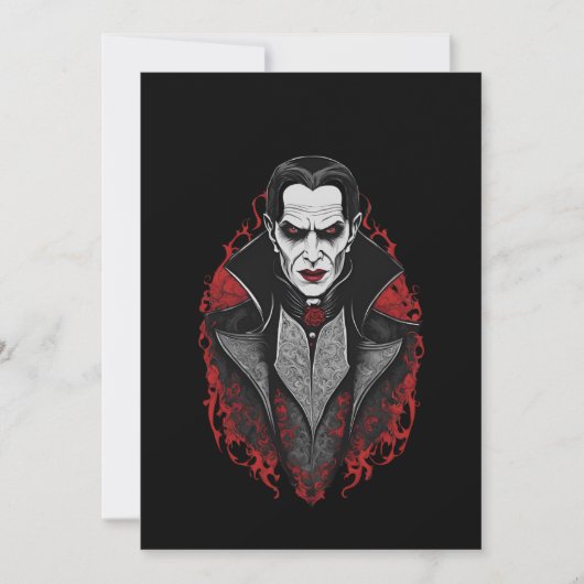 Halloween 9 vampier, b, eng monster, horror, kaart (Voorkant)