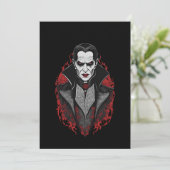 Halloween 9 vampier, b, eng monster, horror, kaart (Staand voorkant)