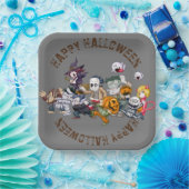 Halloween 9"vierkant document Bord (Feest)