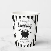 Halloween A Baby is Baby shower Papieren Bekers (Voorkant)