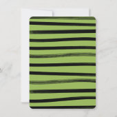 Halloween A Baby is Brewing Caldron Baby shower Kaart (Achterkant)