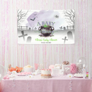 Halloween A Baby is brouwen banner (P/G)