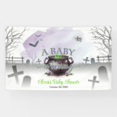 Halloween A Baby is brouwen banner (P/G) (Horizontaal)