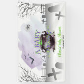 Halloween A Baby is brouwen banner (P/G) (Verticaal)