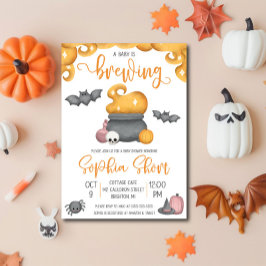 Halloween A Baby is de Uitnodiging van het Baby sh