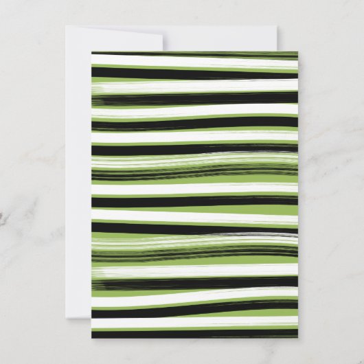 Halloween A Baby is een snuffelschoen Kaart (Achterkant)