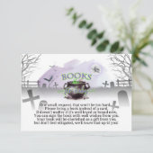 Halloween A Baby is het brouwen van boekhouder Informatiekaartje (Staand voorkant)