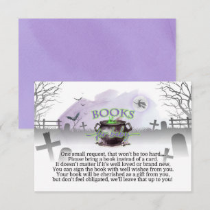 Halloween A Baby is het brouwen van boekhouder Informatiekaartje