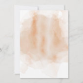 Halloween A Baby is Waterverf van heks Kaart (Achterkant)