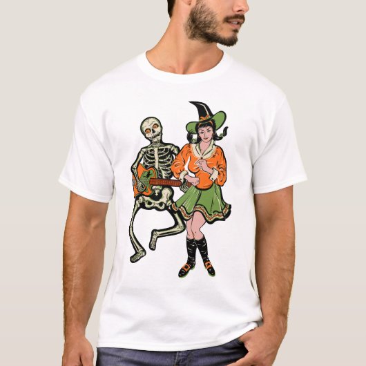  "Halloween A Go"-dansers T-shirt (Voorkant)