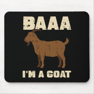 Halloween A Im Goat Funny Animal Costume Mannen Vr Muismat