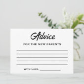 Halloween A Little Boo is bijna het gevolg van Bab Advieskaart (Staand voorkant)