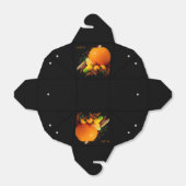 Halloween aangepaste monogram gunst doos bedankdoosjes (Uitgevouwen)