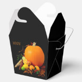 Halloween aangepaste monogram gunst doos bedankdoosjes (Geopend)