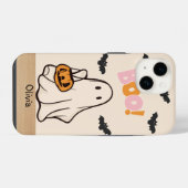 HALLOWEEN AANGEPASTE NAAM iPhone HOESJE (Achterkant horizontaal)