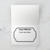  Halloween aanpasbare kinder pompoen kaart (Binnen)