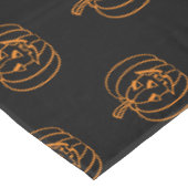 Halloween-aansluiting op lantaarnzwart en oranje p tafelkleed (Gekanteld)