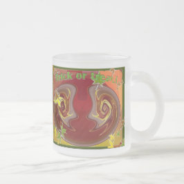 Halloween Abstract Glass Mok Raset