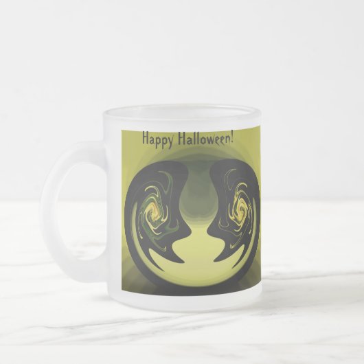 Halloween Abstract Glass Mok Raset (Links)