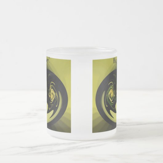 Halloween Abstract Glass Mok Raset (Center)