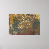 Halloween Abstracte Scary Zombie Ghost Poster Canvas Afdruk (Voorkant)