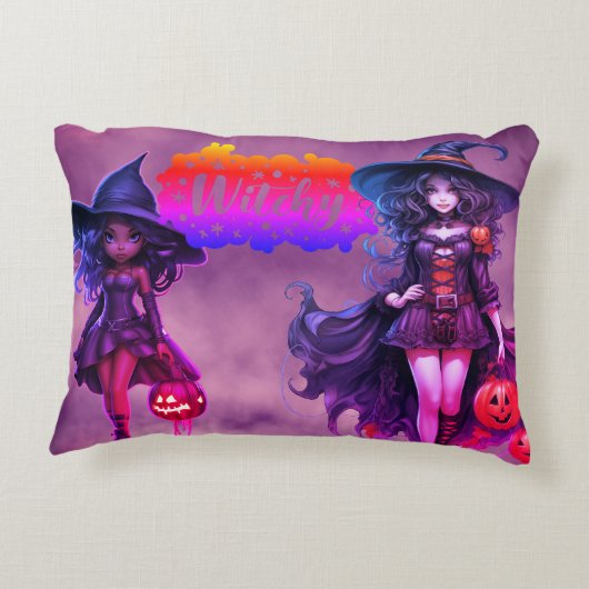 Halloween Accent Pillow Accent Kussen (Achterkant)