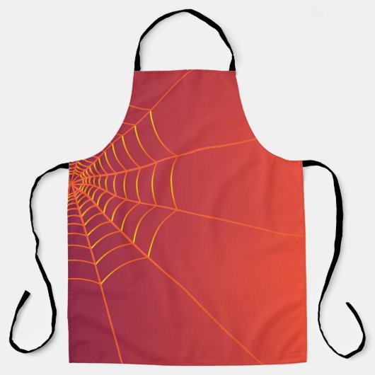 Halloween achtergrond najaar schort (Voorkant)