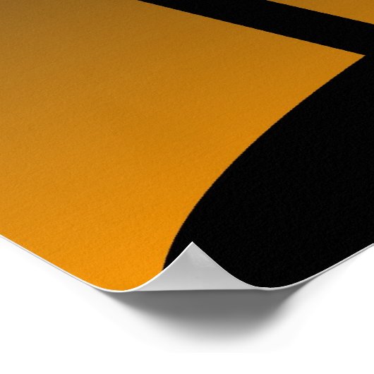 Halloween-achtergrond Poster (Hoek)