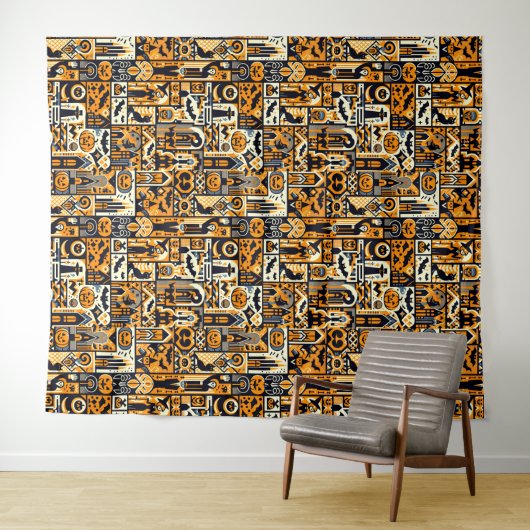 Halloween-achtergronden Wandkleed (In Situ (horizontaal))