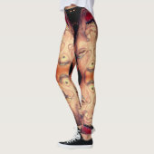HALLOWEEN ACHTERVOLGD GEZICHT LEGGINGS (Links)