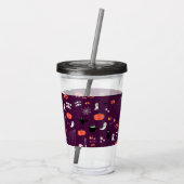 Halloween Acryl Drinkbeker (Achterkant)