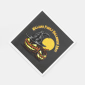 Halloween Add Family Name Year Customize Servet (Hoek)