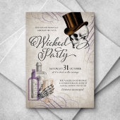 Halloween Adult Party  schedel Kaart