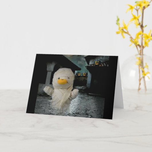 Halloween Adventure Kaart (Gele Bloem)