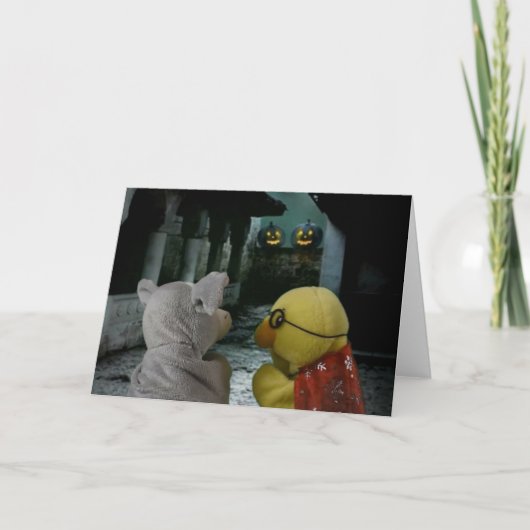 Halloween Adventure-kaart Kaart (Voorkant)