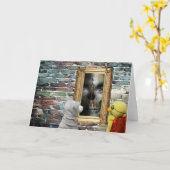 Halloween Adventure. Wenskaart Kaart (Gele Bloem)