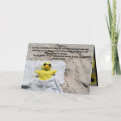 Halloween Adventure. Wenskaart Kaart (Achterkant)