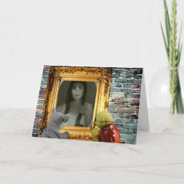 Halloween Adventure. Wenskaart Kaart