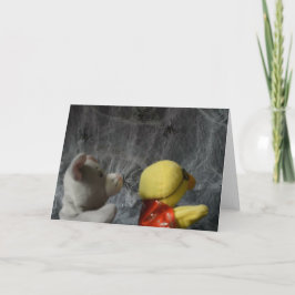 Halloween Adventure. Wenskaart Kaart