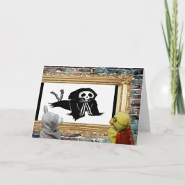 Halloween Adventure. Wenskaart Kaart