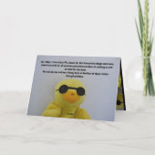 Halloween Adventure. Wenskaart Kaart (Achterkant)