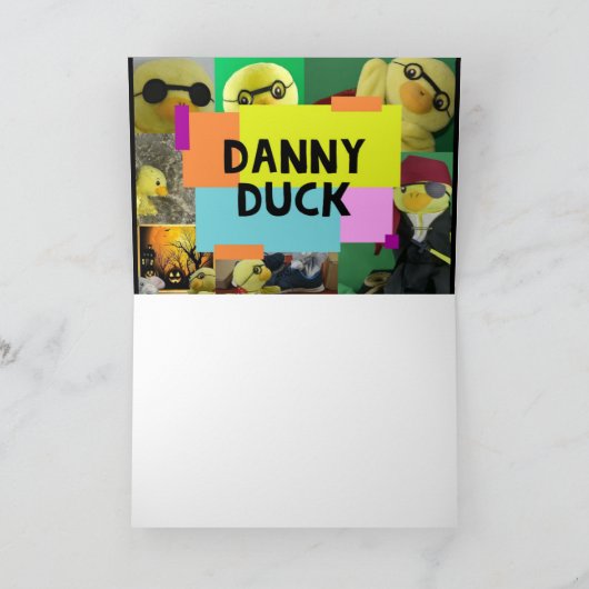 Halloween Adventure. Wenskaart Kaart (Binnen)