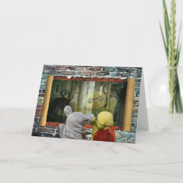 Halloween Adventure. Wenskaart Kaart