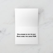 *** HALLOWEEN ADVIES VAN EEN HEKS? *** KAART (Binnen)